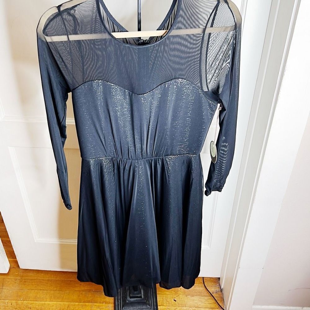 Eva Franco Tracey Dress Silver Moon NWT Size 6